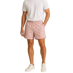 Abercrombie Linen Cotton Shorts Mens Medium Coastal Euro Vacation Cruise Pockets